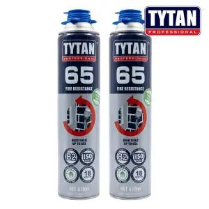 월드폼 티탄65 우레탄폼 870ml 내화 방화 난연폼 B2 건타입 2개 1세트