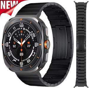 삼성 갤럭시 워치 8 7 울트라 47mm용 티타늄 스트랩 퀵 릴리즈  경량 팔찌 벨트