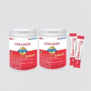 코오롱제약 화이트닝 저분자 피쉬콜라겐  30포, 2개