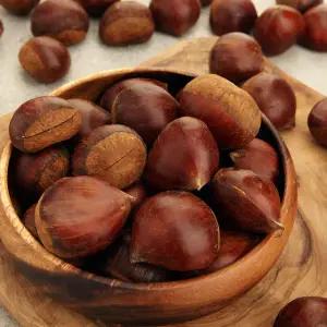 [롯데백화점]오초록 [오초록] 2025년 햇밤 국내산 공주 칼집밤 포르단(중) 1kg