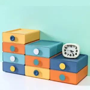 큐브블럭 미니서랍 책상정리 소품 수납 데스크 정리 공간활용 수납장