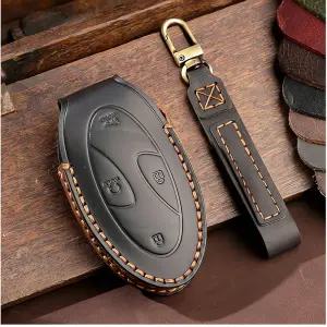 테오 그랜저 GN7 스마트키 가죽 케이스 키홀 더 커버 지갑 자동차 액세서리 보호 재