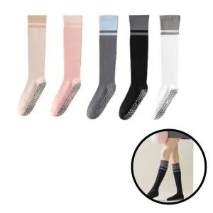 롱삭스 미끄럼 방지 요가 운동 데일리 긴양말 니삭스