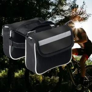 자전거 탑튜브 더블가방 프레임백 짐받이 안장가방