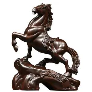 개업 선물 행운 풍수 적토마 말 조각상 인형 장식