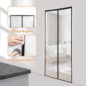 PEVA 무타공 스크린 자동 도어 에어컨 커튼 필름 따뜻