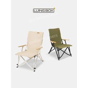 LUINGBOX 릴렉스 의자 캠핑체어 리클라이닝 인피니티 캠핑용 휴대용
