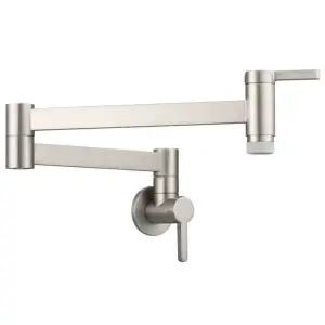 벽수전 관절 매립형 무광 스테인리스 벽부착형 주방 스텐 냉수 벽매립 크롬 앤틱