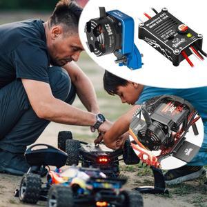 2204 브러시리스 아웃러너 모터 변속기 및 30A ESC 1/24 RC 크롤러 축 SCX24 업그레이드 2400KV
