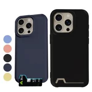 S721 갤럭시S24FE 카드수납 컬러 젤리 케이스 슬림핏 포켓 1장