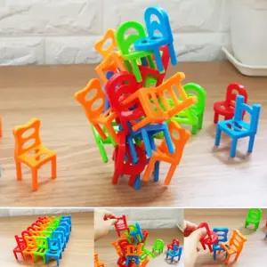 24개 의자쌓기 복불복 보드게임)/벌칙게임/어린이/초등학생/보드게임/온가족게임/놀이완구/장난감/가정용