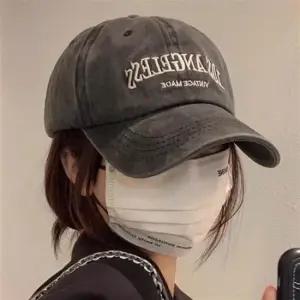 남녀 레터링 워싱 야구 모자 1P 빈티지 패션 볼캡