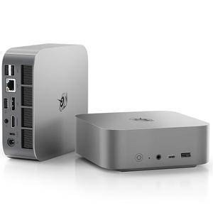 Beelink SER9 Max Mini PC AMD Ryzen 7 H 255(8C / 16T, 최대 4.9GHz), 32GB DDR5 RAM 1TB PCle4.0 SSD, Radeon 780M 그래픽, USB4.0 트리플 디스플레이 WiFi6 BT5.2 10Gbps LAN 미니 컴퓨터
