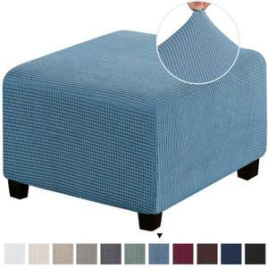 풋스툴 발판 커버 보조의자 복도 연구실 침대 패브릭 다리 원목 높이40cm 낮은의자 거실