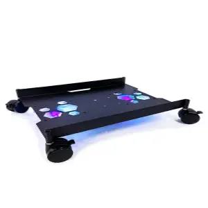 PC 받침대 이동식 본체 선반 게이밍 견고한 슬림한