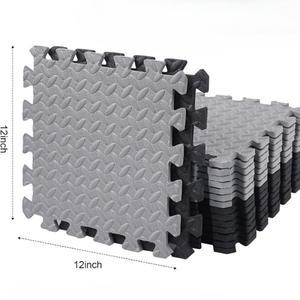 홈체육관 운동을위한 맞물리는 폼 바닥 매트 보호 퍼즐 타일 방수 EVA 패딩 1/8/16Pcs