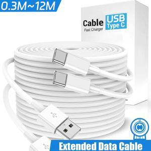 울트라 긴 USB C타입 케이블 데이터 삼성호환 샤오미호환 노트북 휴대폰 충전 장비 VR 카메라 1M 2M