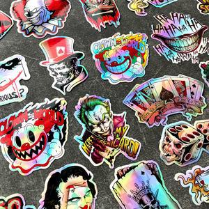 30 개/몫 오토바이 스티커 자동차 자전거 모토 헬멧 탱크 그래픽 액세서리 데칼 For