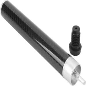 수니콘 9인치 풀 큐 익스텐션 카본 파이버 당구 액세서리 범퍼 포함 11.5mm 헤드 직경 29.5mm 클럽