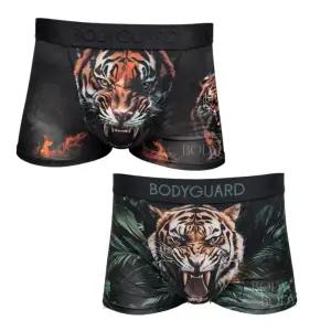 [롯데백화점]보디가드 (2종택1)어둠속에 불꽃/표호하는 정글 호랑이 남성드로즈 BGMDB861BGMDB462