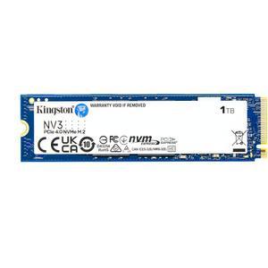 Kingston NV3 1TB M.2 2280 NVMe SSD | PCIe 4.0 Gen 4x4 Up to 6000 MB/s SNV3S/1000G