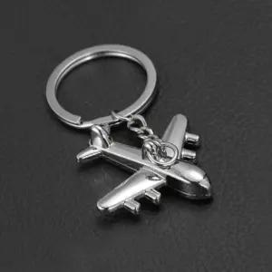 비행기 금속 키링 키홀더 열쇠고리