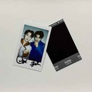 태국 스타 Yinwar Love Mechanics 사인 사진 3인치 비인쇄 친구를 위한 생일 선물