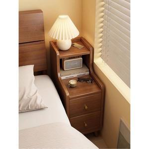 침대옆 틈새수납장 원목 협탁 수납장 15cm 35 진갈색폭 서랍장 엔틱 침대 미니