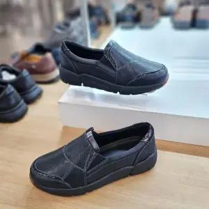 HC12 여성 경량 기능성 슬립온  여성 기능성 경량 스니커즈 YAFSHL800BK Y