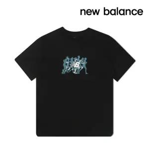 뉴발란스 반팔티셔츠 러너 티셔츠 여성 블랙 WT61S9R6-BK