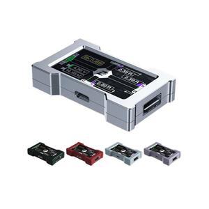 HMLAB ZNEO 게이밍 USB 허브 - 2-3 포트 8K Hz 독립 전원 및 화면 포함 분위기 데스크 설정 가속기