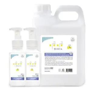 [알티피아]4L+500mlX2대용량리필 레몬향 물비누 거품형 이공