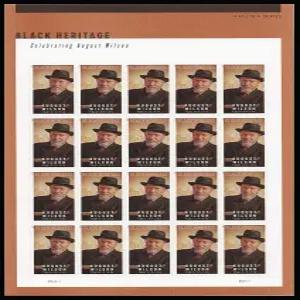 어거스트 윌슨 극작가20장 퍼스트 클래스 우편 포에버 우표 2021 스콧 5555