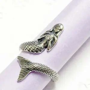 오픈실버링우정반지 중지 빈티지 중지 오픈실버링 은반지