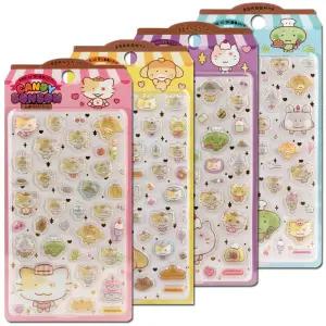 빵냐 캔디 봉봉 스티커(4개)/폰꾸 다꾸 굿즈 입체 인스