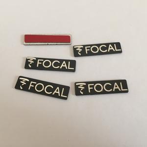 포칼 자동차 하이파이 스피커 오디오 배지 스테레오 엠블럼 스티커 스타일링 액세서리 2개 5개 10개