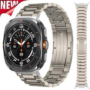 삼성 호환 갤럭시 시계 7 울트라 47mm  메탈 밴드 코레아 퀵 릴리스 팔찌용 티타늄 스트랩