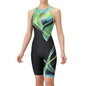 아레나 여자 선수용 반전신 5부 수영복 U163029 경기용