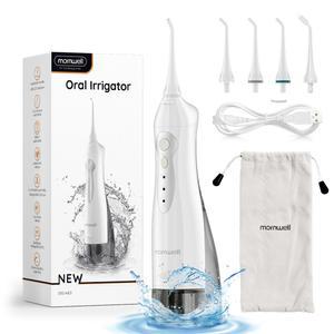 mornwell D52 휴대용 구강세정기 노즐 충전식5 스마트 3가지 구강 탱크,