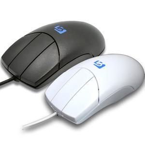 3버튼 캐드 마우스 CAD01UBBK 가용 CAD마우스 US 비타스 소형 흰색 M