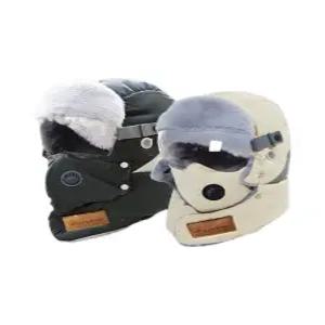 전기자전거 겨울용 두꺼운 방풍 방수 보온 귀마개 후드형 스포츠 등산 스키 방한 모자