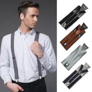정장 멜빵 서스펜더 남녀공용 악세사리 패션 셀프웨딩촬영 준비물 4컬러