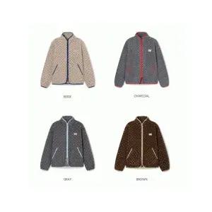 [후아유] 도트패턴 플리스 점퍼 Dot Pattern Fleece Jacket WHMZF4V61F_P415136203