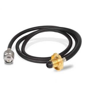 LPG가스버너 연결 튜브 호스 버너 야외난로 가스통 파이프 벨브