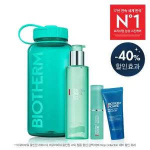 [비오템옴므](강남점)[SSG] [40%할인효과] 더 드롭 컬렉션 아쿠아파워 올인원 세트(+스틱정품+샤워젤+민...