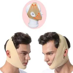 투턱 방지 안면 마사지 밴드 얼굴 리프팅 압박 (WFK84CP)