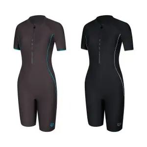 아레나수영복아레나헤이즐 4부 반신 슈트 A4SL1LI01JD2129039