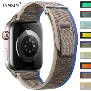 애플 워치 울트라 3/2/1 49mm 스트랩 46mm 44mm 40mm 41mm 42mm 45mm 나일론 팔찌 아이워치 시리즈 11 10 S