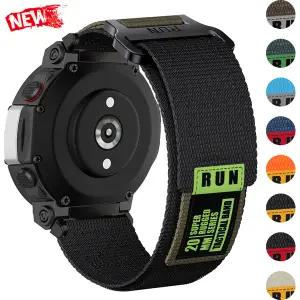 Huami Amazfit T-rex 2 3용 전술 나일론 밴드/Amazfit Trex Pro/T-Rex 스마트워치 스포츠 팔찌용 초탄성 루