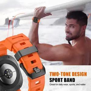 삼성 갤럭시 워치 울트라 2025 47mm용 실리콘 트레일 루프 스트랩 스포츠 팔찌 갤럭시 워치 8 울트라 47mm